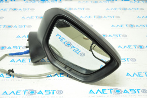 Side mirror right Mitsubishi Eclipse Cross 18-20 mech, 6 pins, turn signal, black