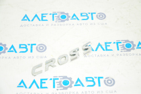 Emblem inscription CROSS trunk door Mitsubishi Eclipse Cross 18-20