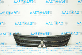 Radiator grill Mitsubishi Eclipse Cross 18-20 with emblem, chrome