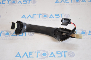 Door handle outer rear left Acura MDX 14-20 keyless chrome