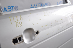 Door bare rear right Ford Flex 09-19 silver UX, dent