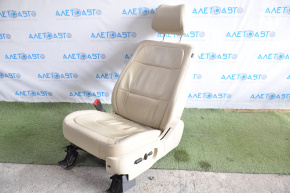 Driver's seat Ford Flex 13-19 with airbag, electric, beige leather