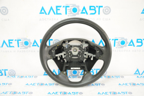 Naked steering wheel for Honda Accord 13-17, black leather, with rear pad