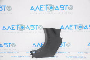 Front pillar trim lower left Nissan Altima 13-16 black, broken fastener
