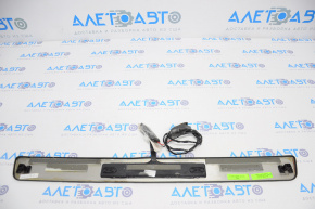 Door sill trim front right outer Nissan Altima 13-18 chrome with backlight