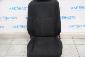Passenger seat Nissan Altima 13-14 without airbag, fur, velour black