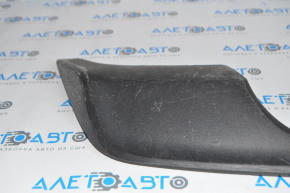 Rear bumper lip Chevrolet Malibu 13-15 for 2 pipes, rubbed, bending of fastening, scratches