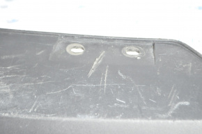 Rear bumper lip Chevrolet Malibu 13-15 for 2 pipes, rubbed, bending of fastening, scratches