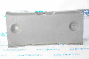 Nissan Leaf 11-12 trunk opening trim gray, broken fastener, worn