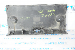Nissan Leaf 13-17 trunk opening trim black, worn
