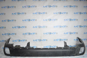 Rear bumper lip Toyota Highlander 14-19 structure, scratches, dent