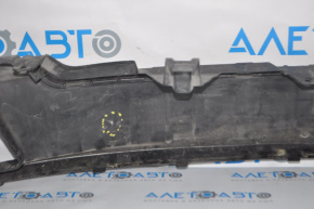 Rear bumper lip Toyota Highlander 14-19 structure, scratches, dent