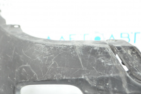 Rear bumper lip Toyota Highlander 14-19 structure, scratches, dent