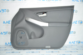 Door trim card front right Toyota Prius 30 10-11 dark gray with dark gray insert leather, JBL, defect, scratches