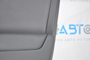 Door trim card front right Toyota Prius 30 10-11 dark gray with dark gray insert leather, JBL, defect, scratches