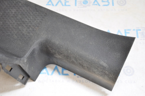 Door sill trim rear left inner Acura MDX 14-20 black, rubbed