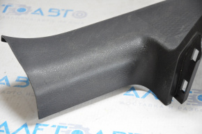 Door sill trim rear right inner Acura MDX 14-20 black, rubbed