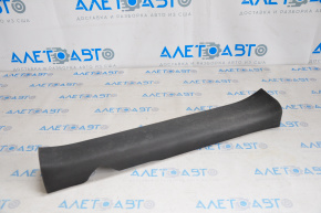 Door sill trim front left inner Acura MDX 14-20 black, rubbed