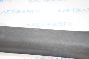 Door sill trim front left inner Acura MDX 14-20 black, rubbed