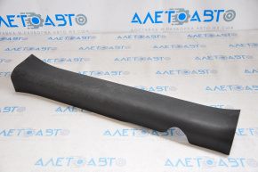 Door sill trim front right inner Acura MDX 14-20 black, rubbed