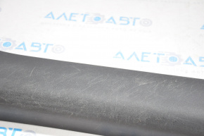 Door sill trim front right inner Acura MDX 14-20 black, rubbed