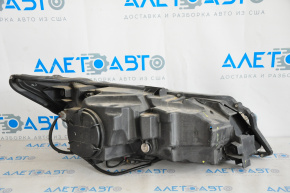 Headlight front left bare Acura MDX 14-16 pre-rest, led. broken housing, broken glass