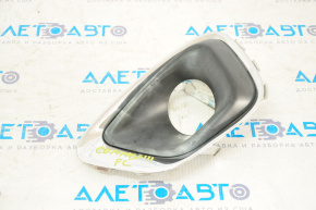 Left fog light frame Jeep Compass 11-16 chrome