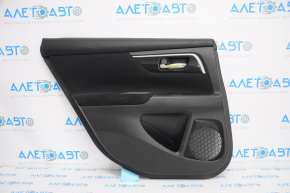 Door trim card rear left Nissan Altima 13-14 cloth black