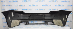 Bare rear bumper Dodge Charger 15-23 rest, black PX8, for parking sensors, scratches