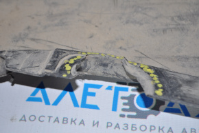 Bare front bumper lower part Jeep Cherokee KL 14-18 without overlay, structure, rubbed, broken fastener