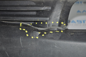 Bumper front bare lower part Jeep Compass 11-16 structure, crack, broken fasteners