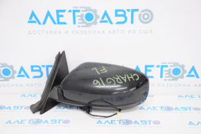 Left side mirror assembly Dodge Charger 11-19 3 pins, black