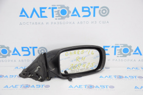 Side mirror right assembly Dodge Charger 11-17 3 pins, black