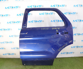 Door bare rear left Ford Explorer 11-19 blue J4, butts, painted