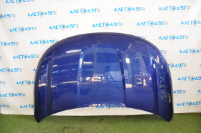 Naked hood Ford Explorer 11-15 pre-rest, blue J4, painted, paint swelled, bumps