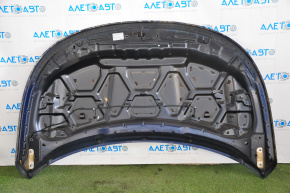 Naked hood Ford Explorer 11-15 pre-rest, blue J4, painted, paint swelled, bumps