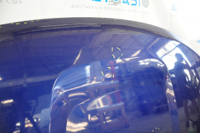Naked hood Ford Explorer 11-15 pre-rest, blue J4, painted, paint swelled, bumps