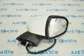 Side mirror right complete Ford Fusion mk5 13-17 3 pins, white