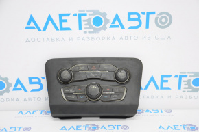 Climate control control Dodge Charger 15-16 rest manual for parking sensors, Burnt