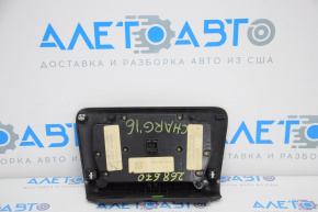 Climate control control Dodge Charger 15-16 rest manual for parking sensors, Burnt