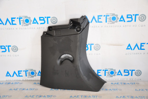 Rear pillar trim 3rd row left Ford Explorer 11-15 black without hook, scratches