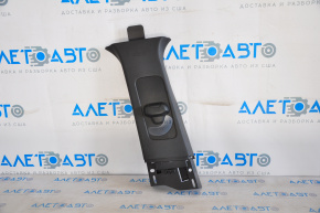 Center pillar trim upper belt left Ford Explorer 11-15 black, scratches