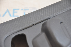 Center pillar trim upper belt left Ford Explorer 11-15 black, scratches