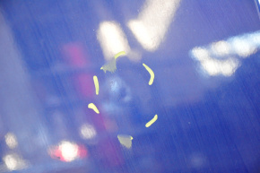Naked hood Ford Explorer 11-15 pre-rest, blue J4, painted, paint swelled, bumps