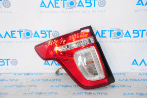 Left headlight Ford Explorer 11-15 prerest halogen