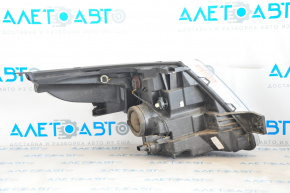 Headlight front left bare Ford Explorer 11-15 prerest halogen, broken fastener