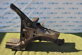 Front right quarter Jeep Compass 11-16 black, dented threshold