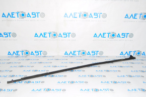 Molding door-glass central front right Ford Fiesta 11-19 matte