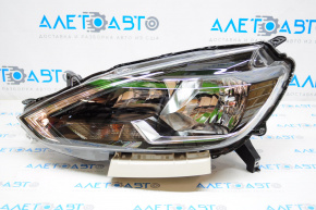 Headlight front left Nissan Sentra 16-19 bare rest white reflector