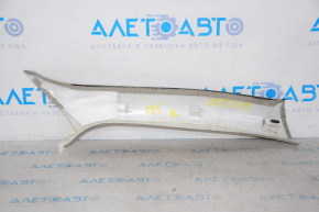 Front pillar trim left Audi Q5 8R 09-12 gray. for dry cleaning